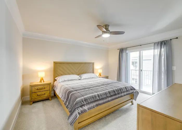 Сasa de vacaciones Pool Access! Newly Built Ocean Townhome Ocean City